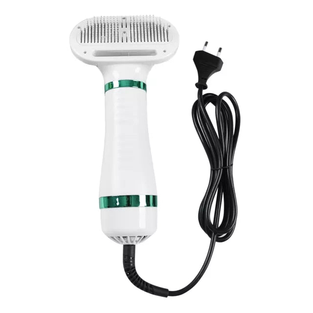 2-In-1 Portable Dog Blow Dryer & Brush