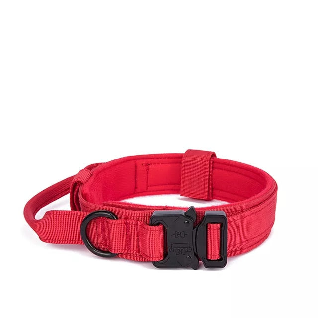 Durable Tactical Dog Collar and Leash