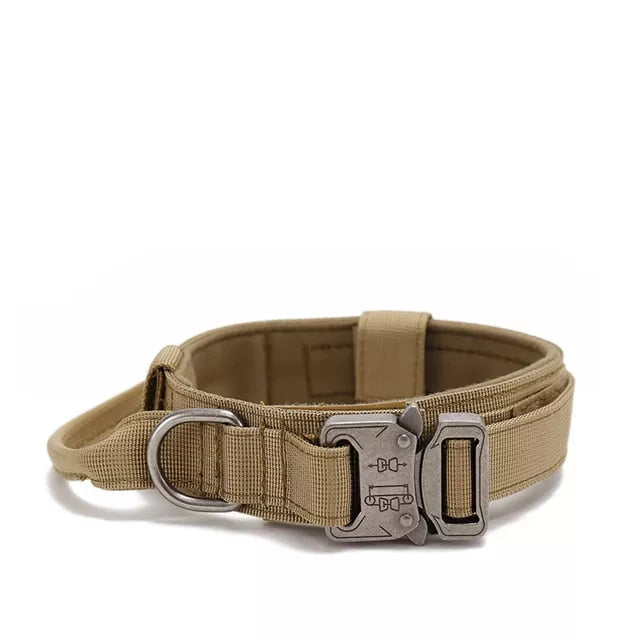 Durable Tactical Dog Collar and Leash