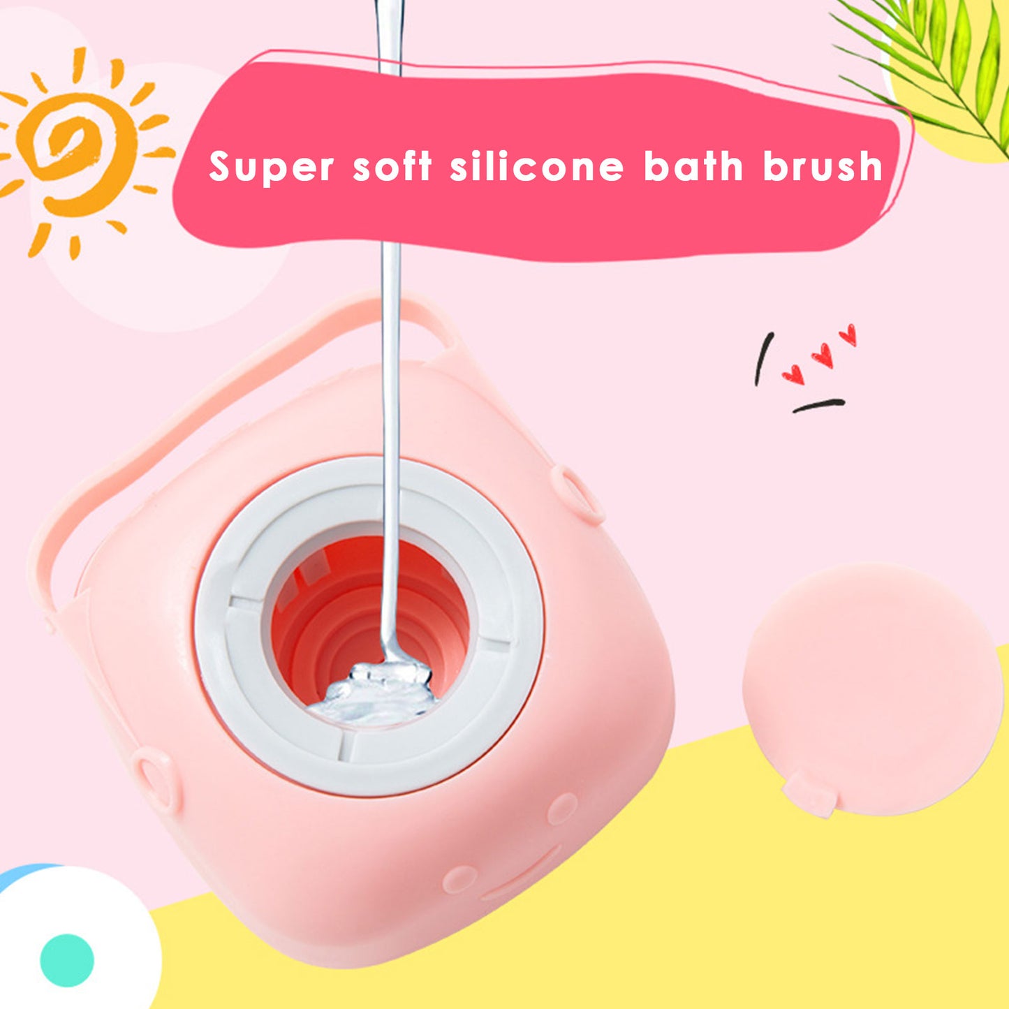 Pet Shampoo Bath Brush