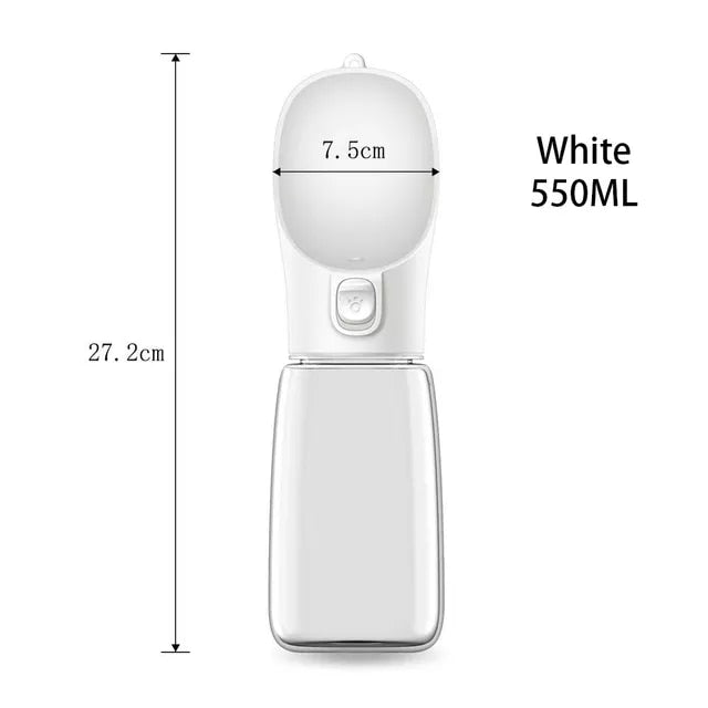 Portable Water Dispenser w/ Built-In Bowl