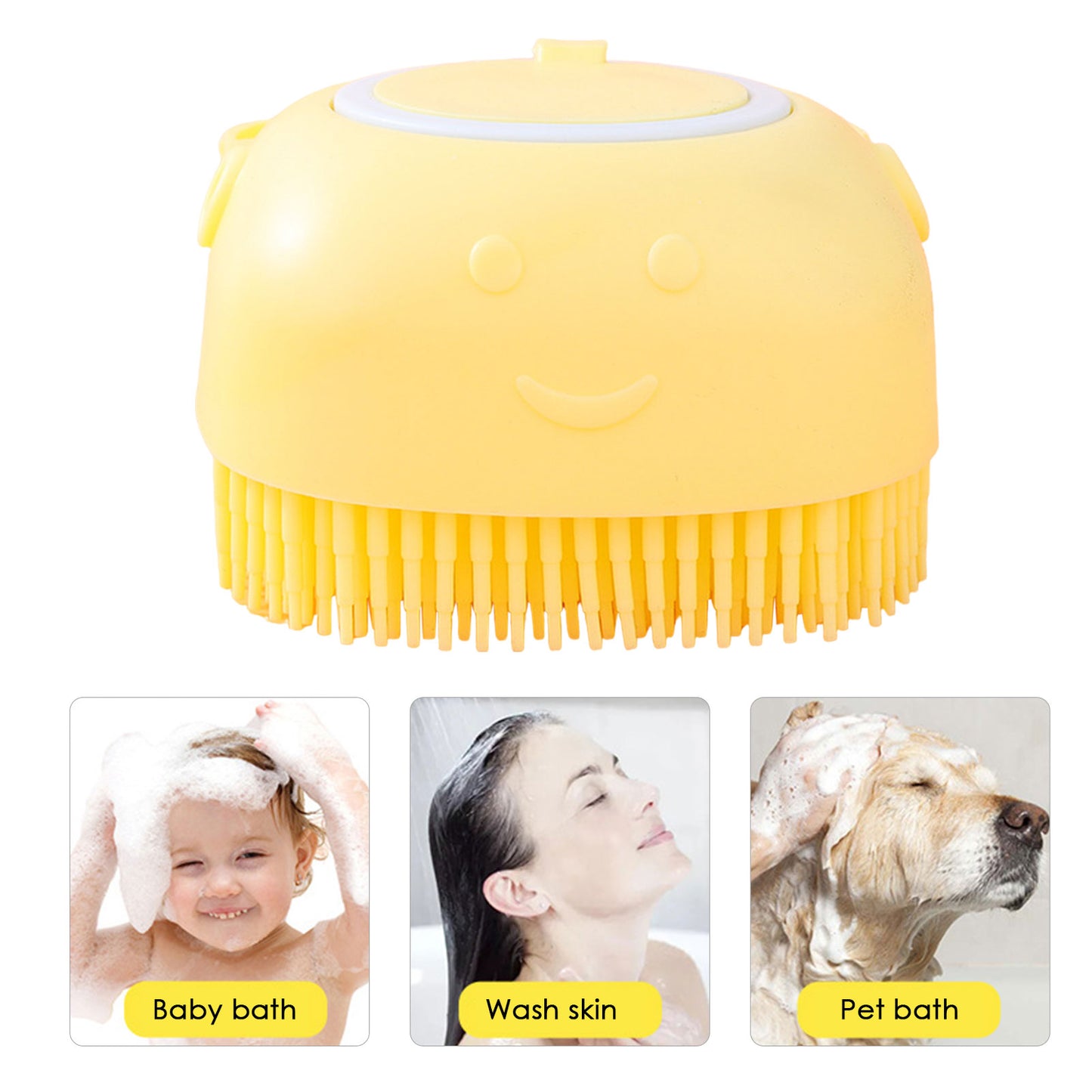 Pet Shampoo Bath Brush