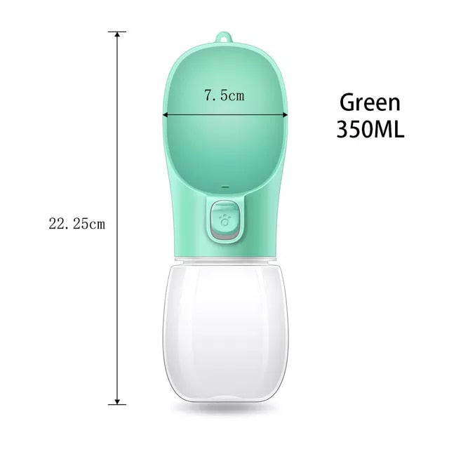 Portable Water Dispenser w/ Built-In Bowl