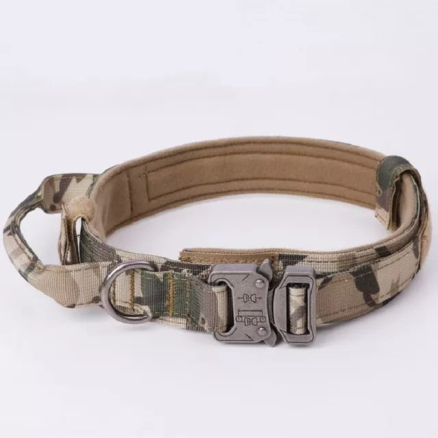 Durable Tactical Dog Collar and Leash