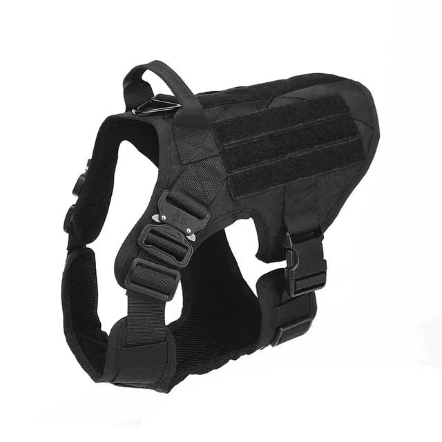 Tactical Dog Harness and Leash Set