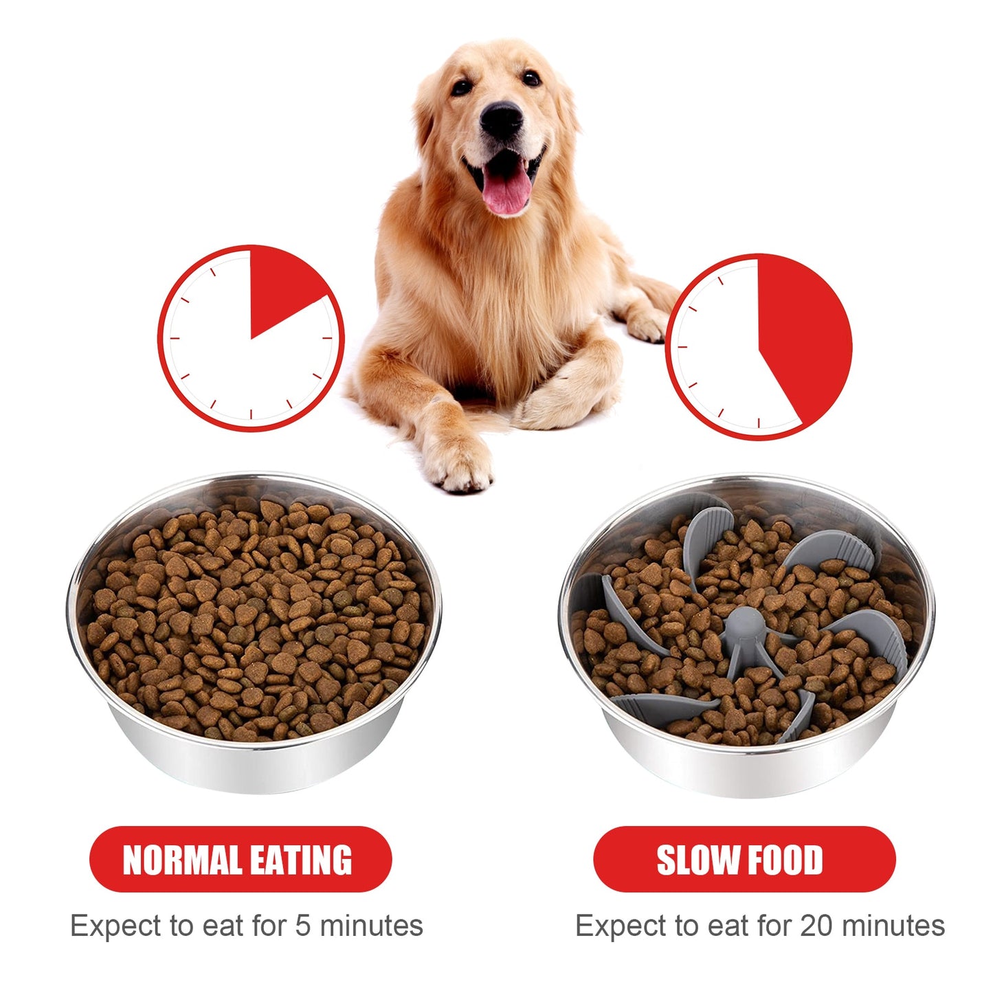 Slow Feeder Bowl Insert