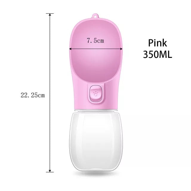 Portable  Water Dispenser w/ Built-In Bowl